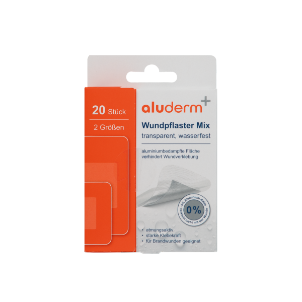 aluderm® Wundpflaster transparent wasserfest